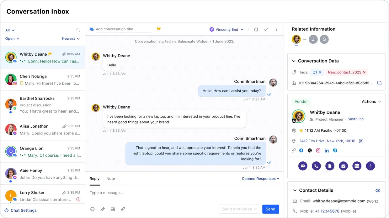 The modern inbox to drive conversations forward