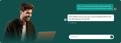 Turn website visits into revenue-driving conversations Turn website visits into revenue-driving conversations