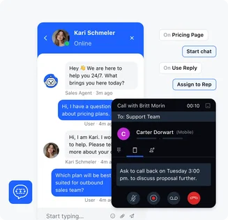 Unified communication channels for sales teams! Unified communication channels for sales teams!