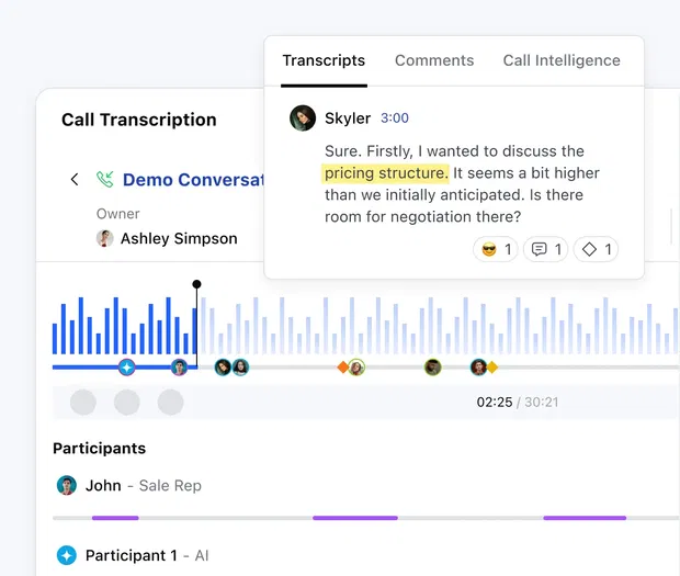 Unlock conversation intelligence