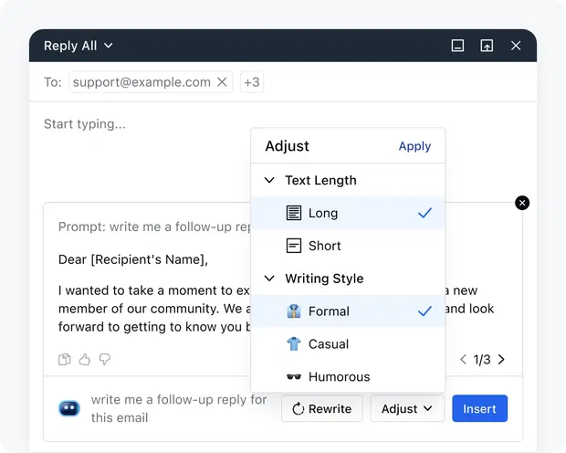 Write like a pro, every time Write like a pro, every time