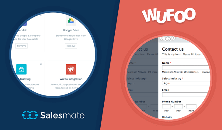 Wufoo Integration in Salesmate CRM