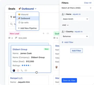 Chill, Managing leads and deals is easy. Chill, Managing leads and deals is easy.